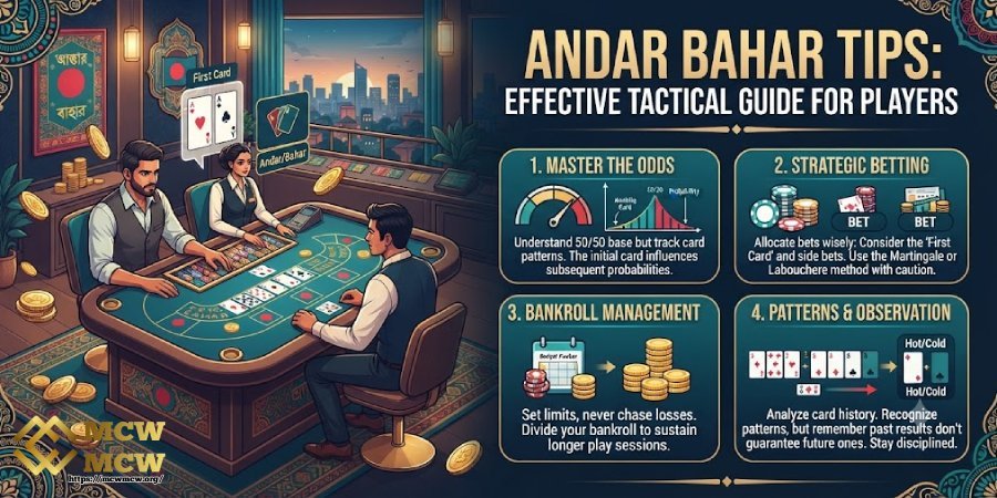 Andar Bahar Tips: Effective Tactical Guide for Bangladesh Players at MCW MCW Andar Bahar Tips