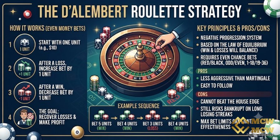 D'Alembert Strategy