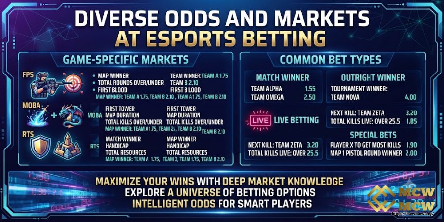 Diverse Odds and Markets