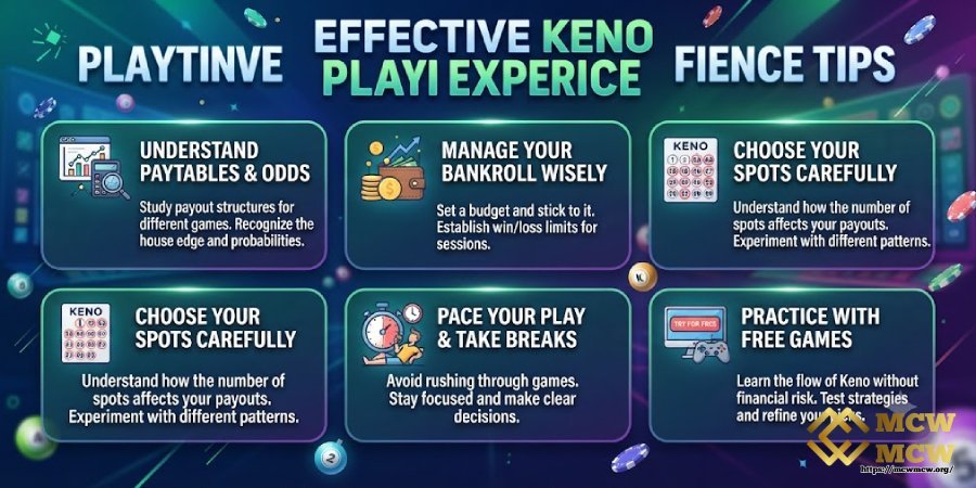 Effective Keno Playing Experience Tips