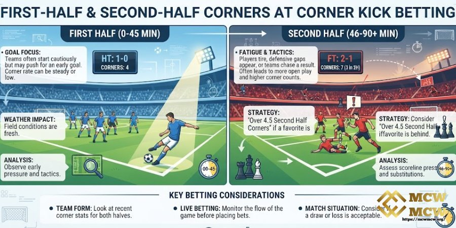 First Half / Second Half Corners