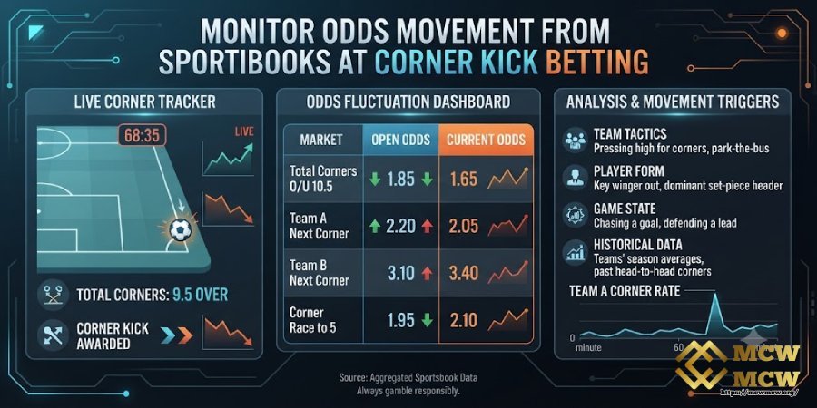 Monitor Odds Movement from Sportsbooks