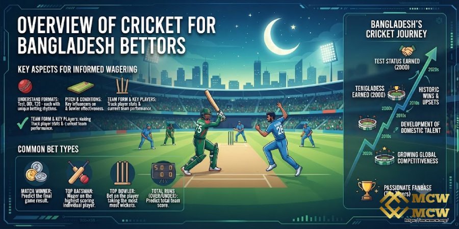Overview of Cricket for Bangladesh Bettors