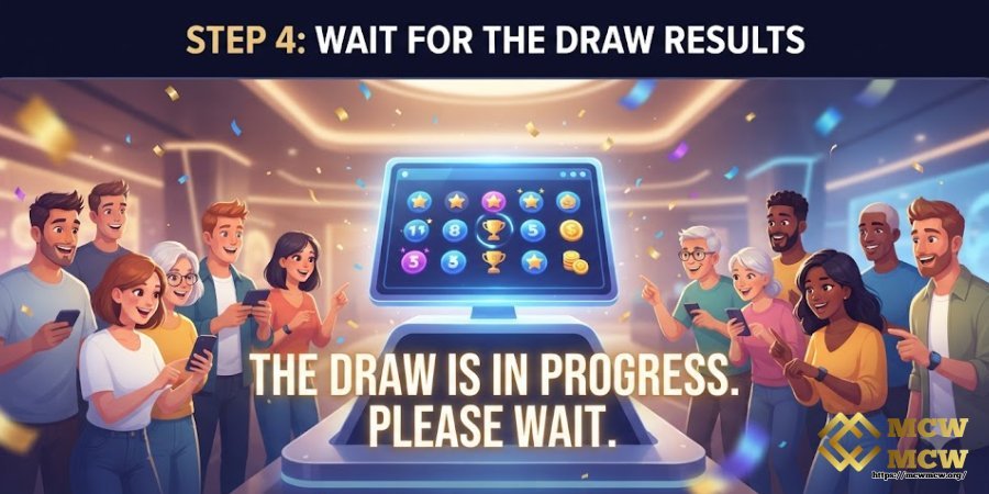 Step 4: Wait for the Draw Results