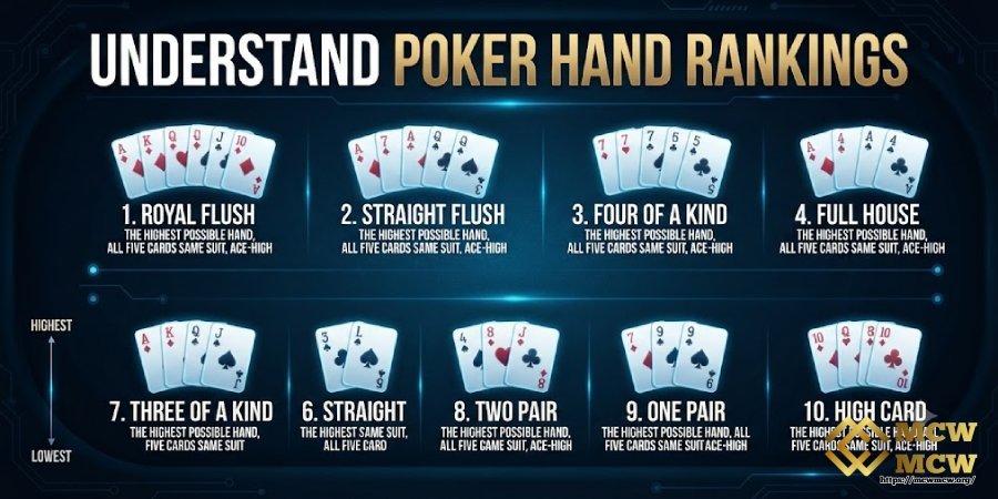 Understand Hand Rankings Thoroughly